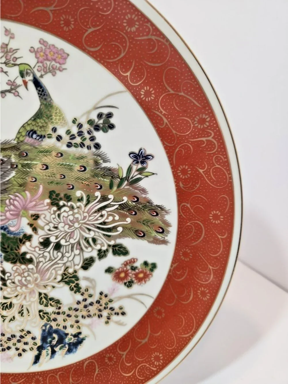 Vintage Satsuma Japanese Plate 10.5